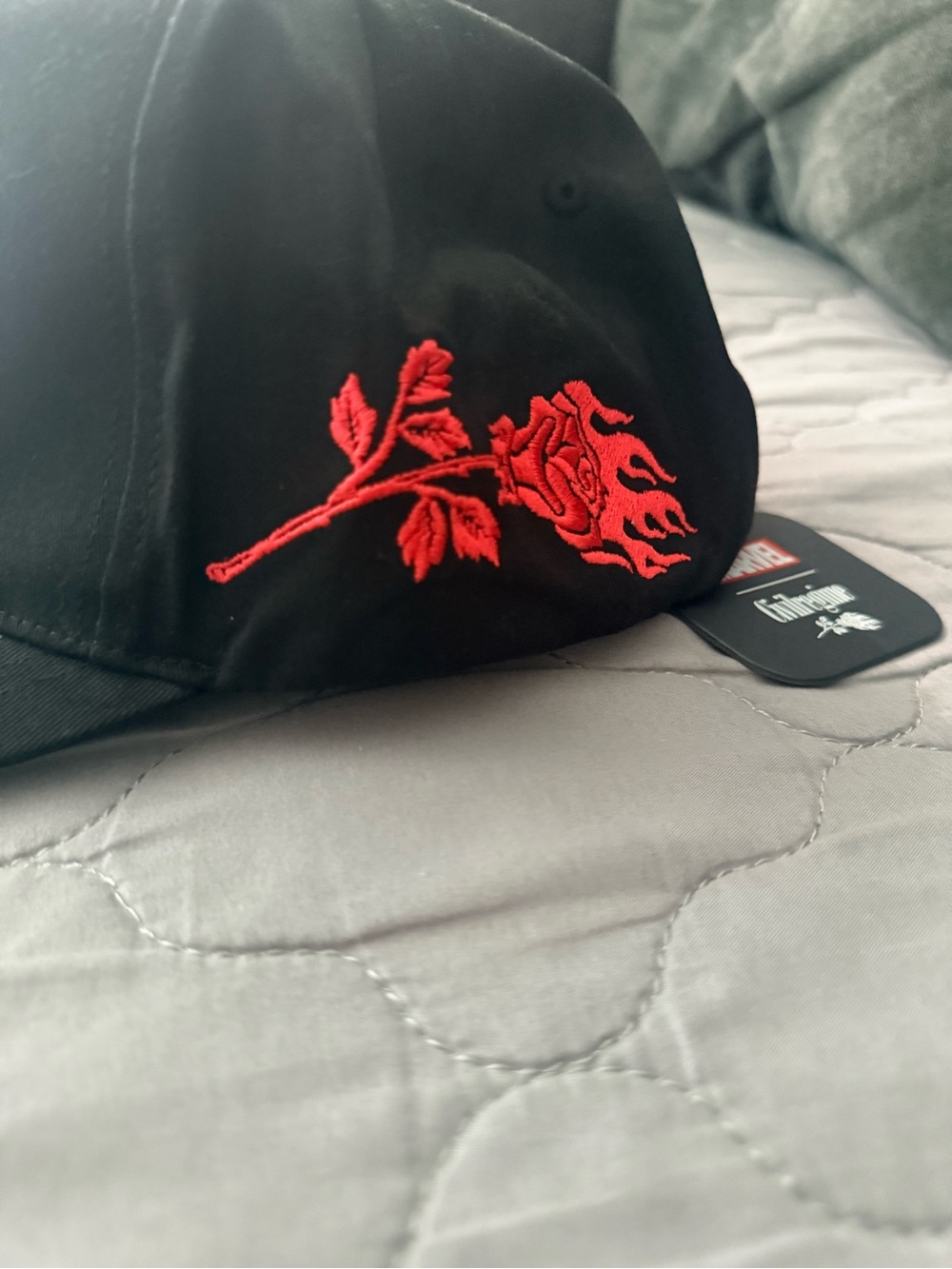 Marvel Black Baseball Cap Civilregime - Picture 2 of 7